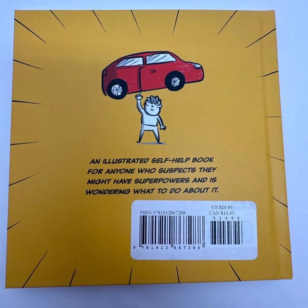 Self-Help For Superheroes Book by Dan Whitehead Illustrated‎ Pedro Demetriou